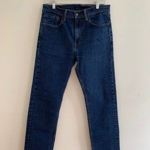 Blue Levi’s 505s